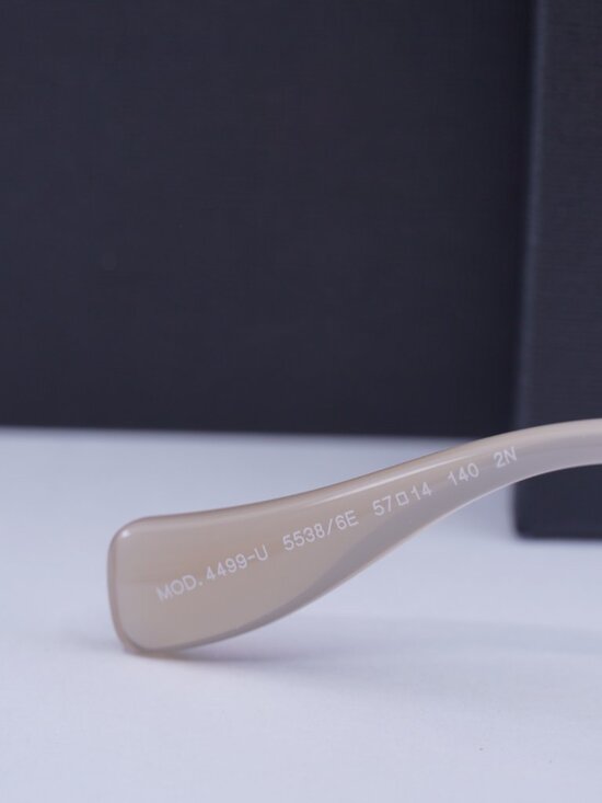 Versace VE4499U 55386E Square Sunglasses – Opal Rose\\Gradient Brown main image 4